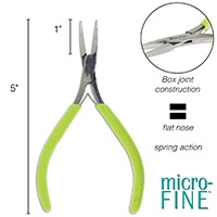 Micro-Fine Flat Nose Pliers